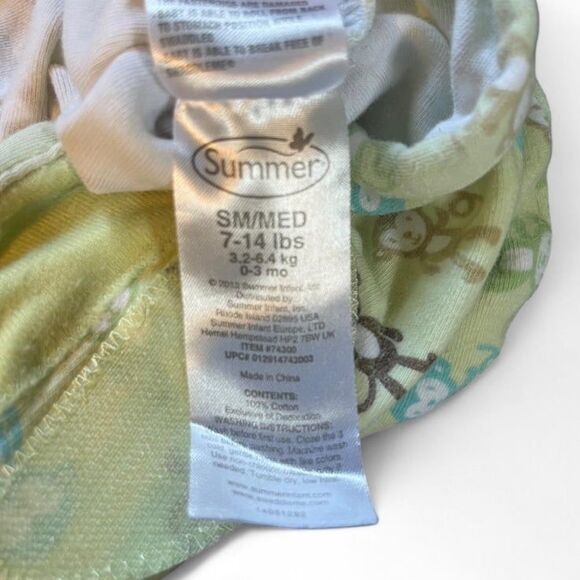 SwaddleMe 4 pack swaddles size small/medium 7-14lbs - Picture 2 of 3